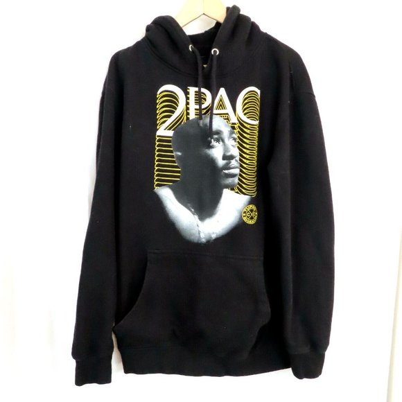 Cross Colours Other - 2PAC Vintage Cross Colours Tupac Hoodie Pullover Jacket Sz 1X